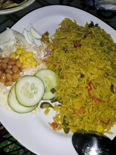A picture of Jollof rice.