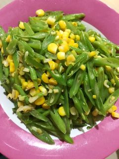 Foto resep Tumis buncis jagung manis