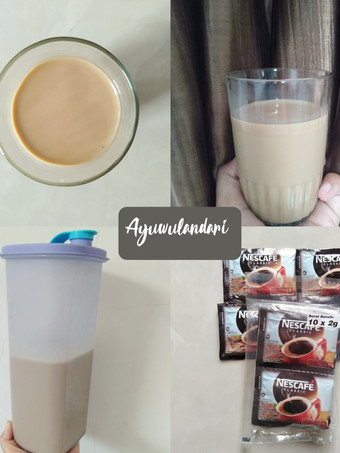 Cara Gampang Menyiapkan Kopi Susu Literan (1L) Irit Anti Gagal