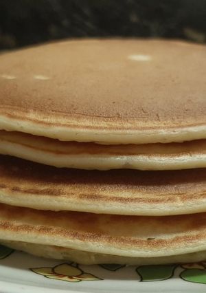 Una foto de Hotcakes de banana