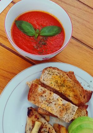 Foto resep Tomato soup / sop tomat