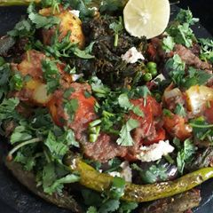 A picture of Tawa Bharwa Sabzi.