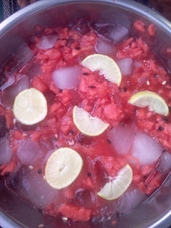 Foto resep Es semangka lemon