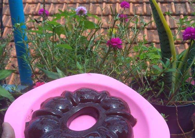 Cara Gampang Membuat Nutrijel coklat yang Bikin Ngiler