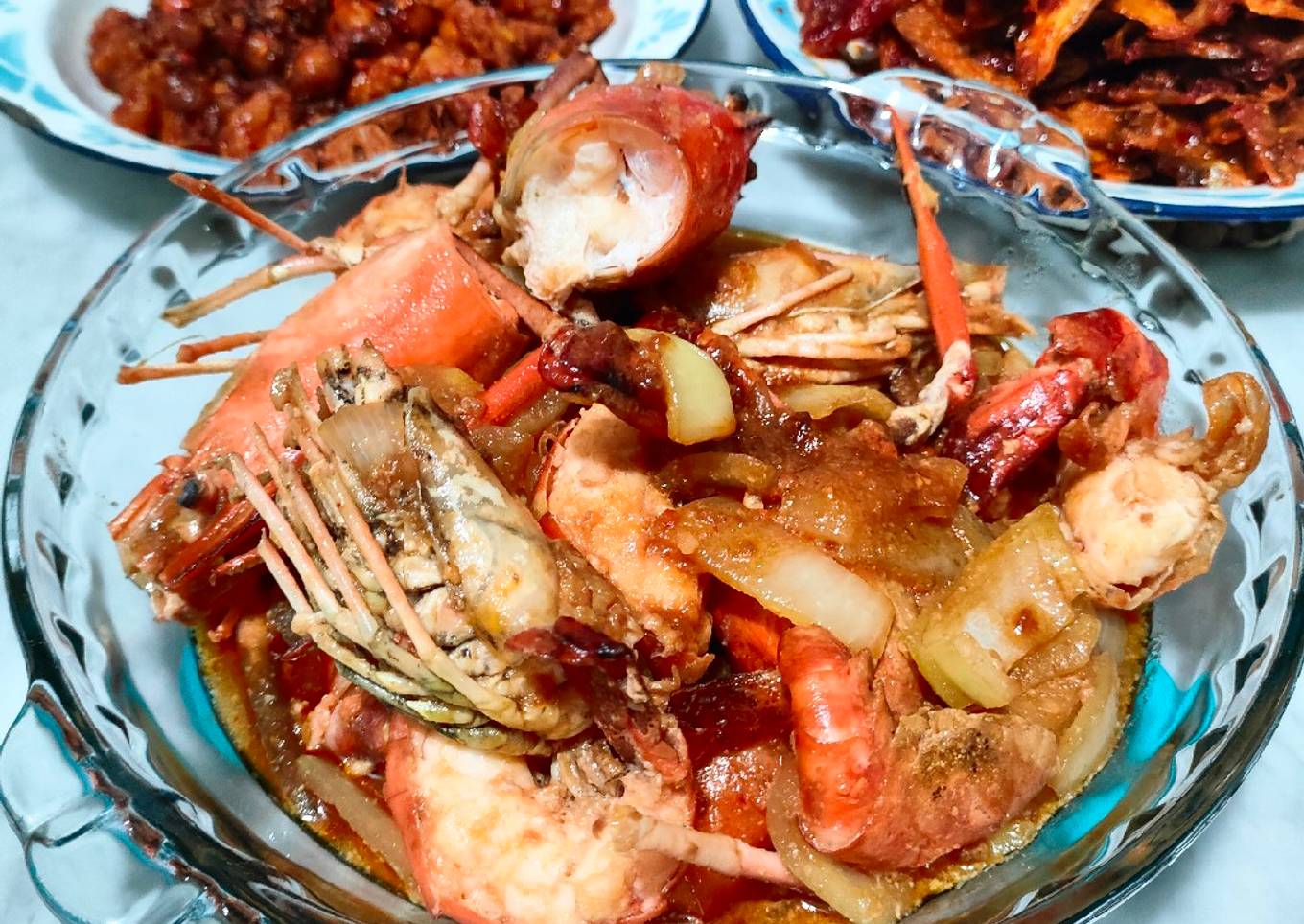 Udang Gala saos tiram
