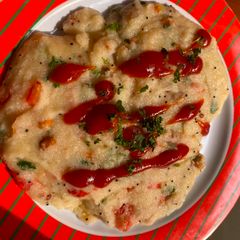 A picture of Veg upma.