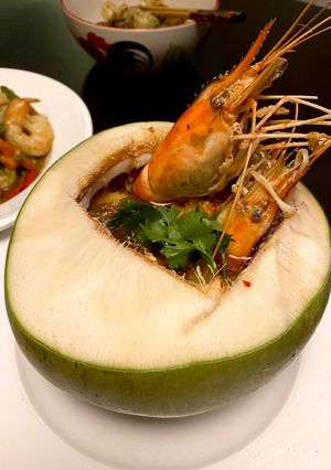 รูปของ ต้มยำกุ้งมะพร้าวอ่อน