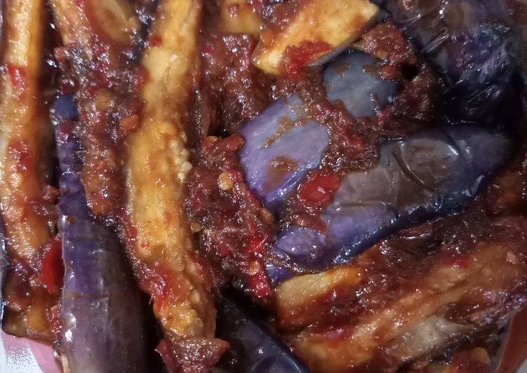 Terong balado pedas manis