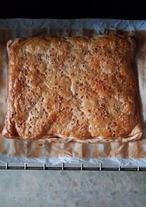 Foto principal de Empanada de verduras y jamón york 🍆🥕