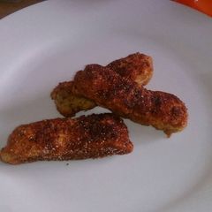 A picture of Bread crusted Angelfish.