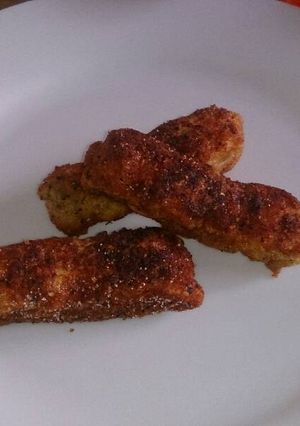 A picture of Bread crusted Angelfish.
