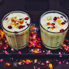 Almond Cashunuts Milkshake A picture of Almond Cashunuts Milkshake.