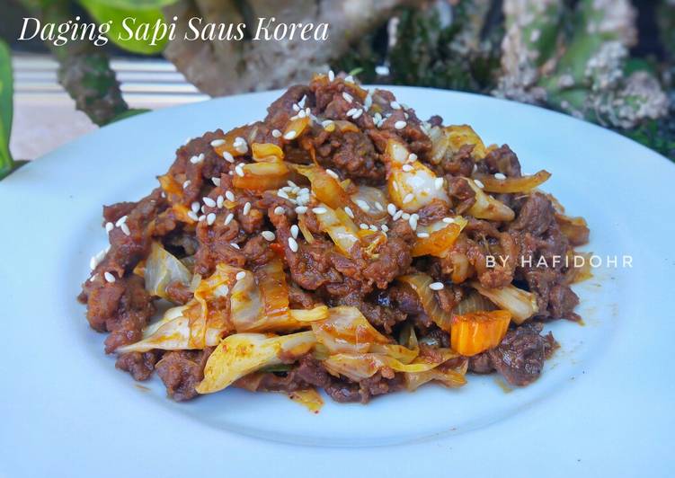 Bulgogi bumbu Gochujang