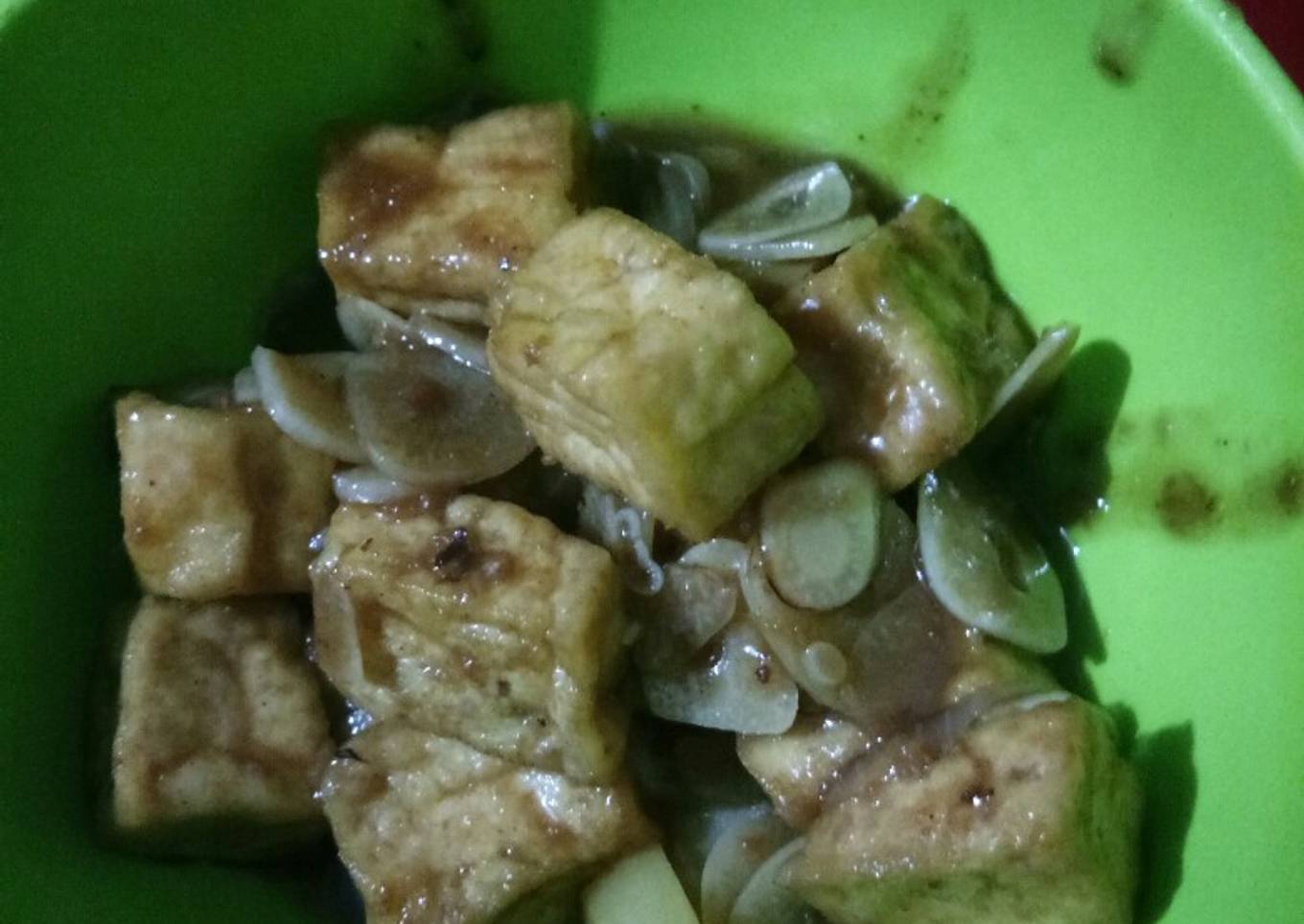 Mpasi tahu kentang kecap
