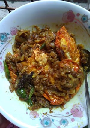 ডিম পোচ ভুনা রেসিপির প্রধান ছবি