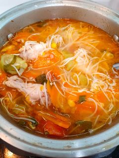 Foto resep Bihun Kuah dengan Sayur Oyong