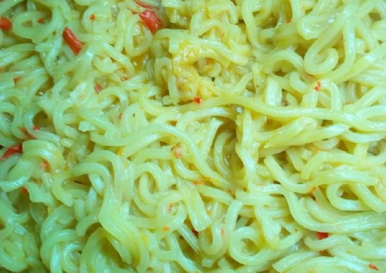 Simple Way to Prepare Appetizing Simple indomie