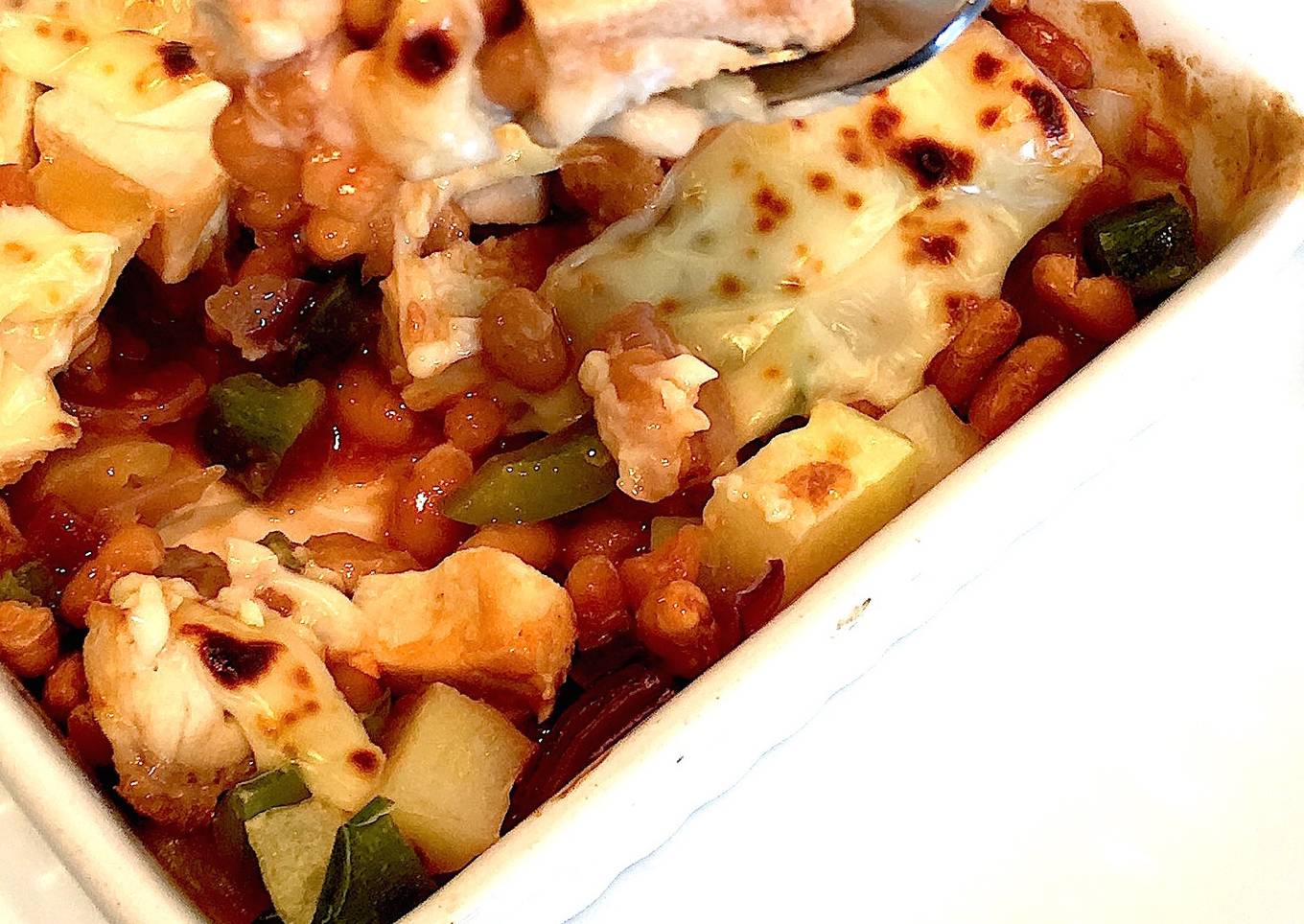 Hungry Cowboy Chicken Bake