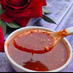 A picture of Tomato corn 🍲.