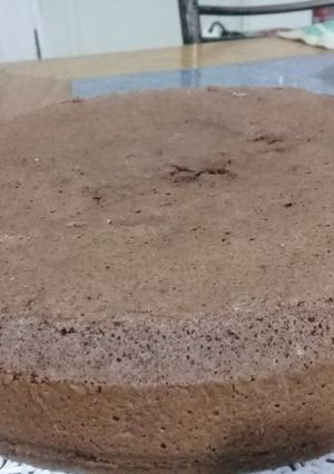 Una foto de Bizcochuelo de Chocolate