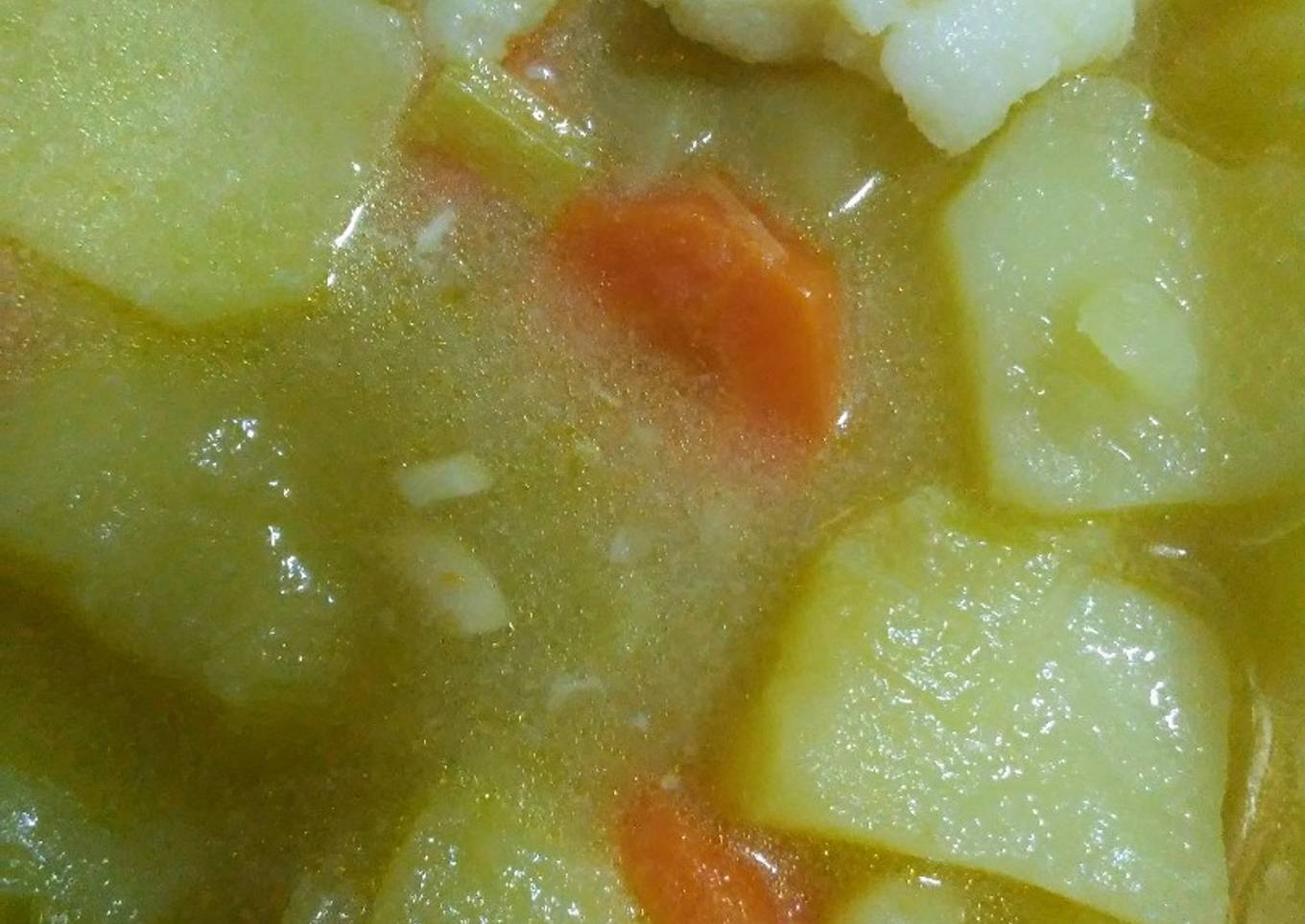 Purrusalda o porrusalda con bacalao