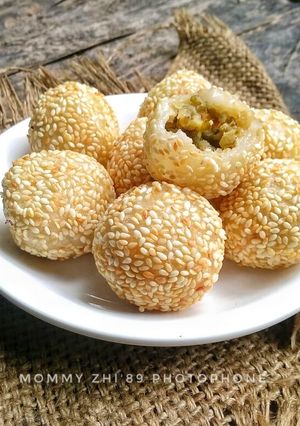 Foto resep Onde Onde Wijen isi Kacang Hijau