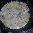 Pechugas de pollo con beicon y nata