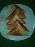 Tosted cake without butter