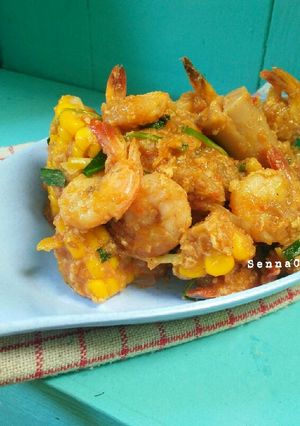 Foto resep Udang Saus Padang