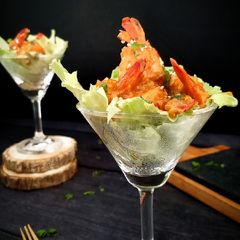 "Garlic Butter Prawn With Mayo Sauce" A picture of "Garlic Butter Prawn With Mayo Sauce".