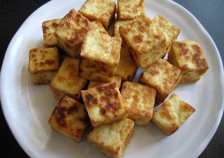 Crunchy Marinated Tofu