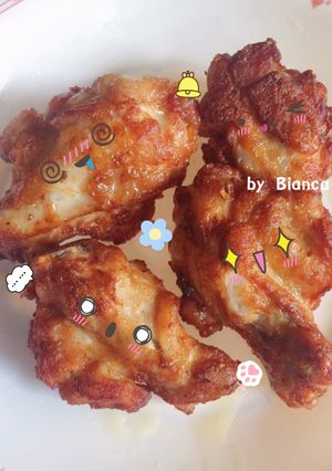 รูปของ น่องไก่ชุปแป้งทอด