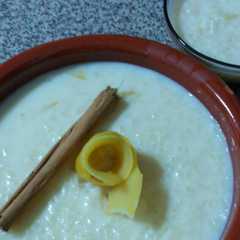 Una foto de Arroz con leche