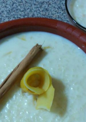 Una foto de Arroz con leche