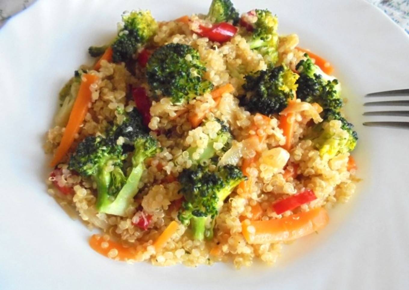 Quinoa con verduras