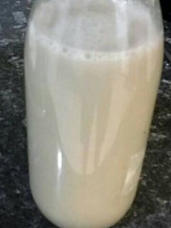 Una foto de Horchata de semillas de girasol