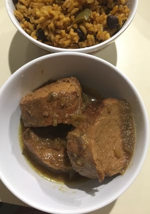 Una foto de Lomo de Cerdo en Manzana Asada
