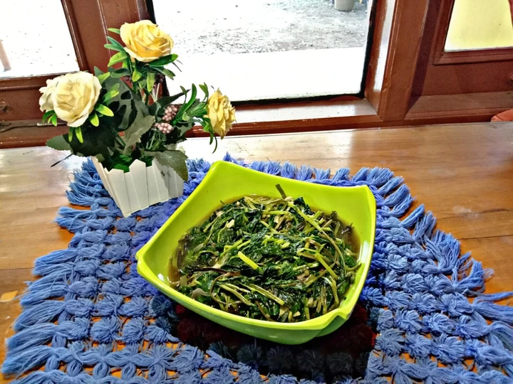 Cara Gampang Membuat Resep Tumis Kangkung Saus Tiram yang  Bikin Ketagihan Anti Ribet, Menggugah Selera