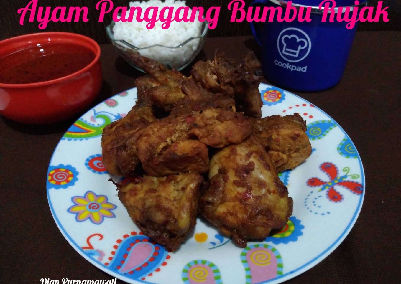 Ayam Panggang Bumbu Rujak