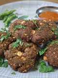 Leftover moong dal and chana dal vada