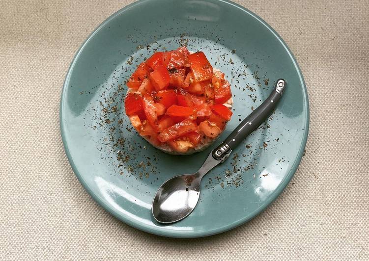 Recette Des Tartare de tomates aux rillettes de thon