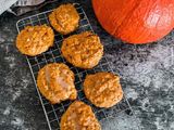 Kürbiscookies mit Ingwer Icing (vegan)