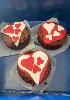 Φωτογραφία της συνταγής Brownies Αγίου Βαλεντίνου