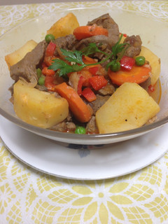 Una foto de Estofado de Carne con Papas!!!