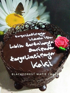Foto resep Blackforest panggang lembuut