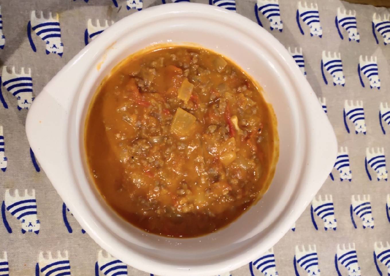 Ground Beef in Tomatoes