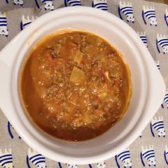 A picture of Ground Beef in Tomatoes.