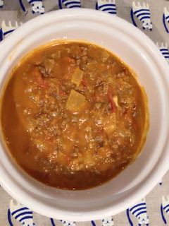 A picture of Ground Beef in Tomatoes.