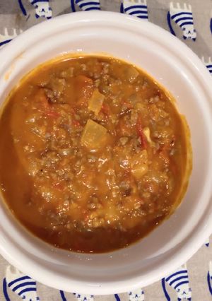 A picture of Ground Beef in Tomatoes.