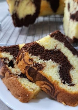 Foto resep Marmer cake 6 telur, Simple dan Ennakk